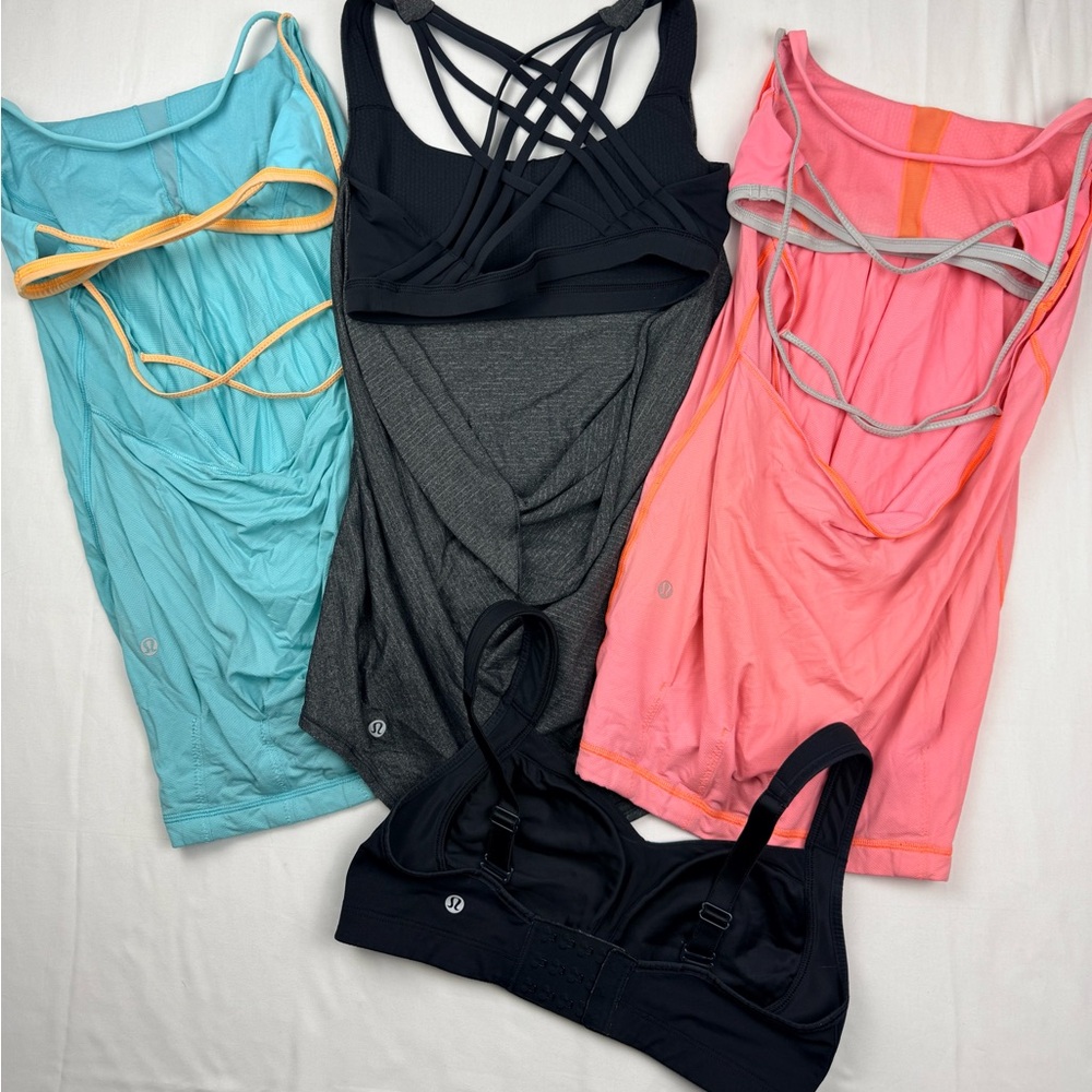 Lululemon women’s bundle athletic tops size 4/6